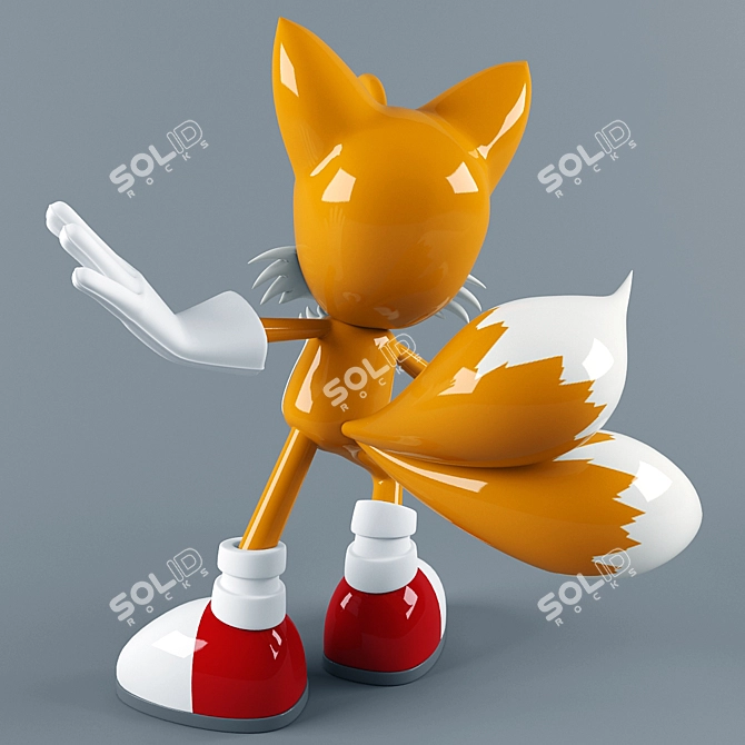 Sonic's Sidekick: Miles Tails Prower 3D model image 2