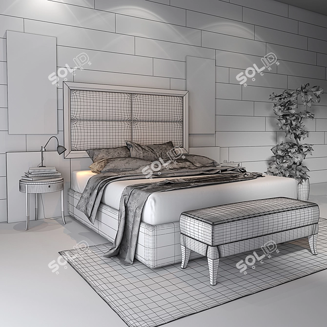 Elegant Selva Hospitality Set 3D model image 2