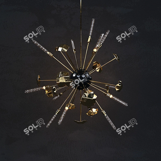  Breathtaking Supernova Chandelier 3D model image 2