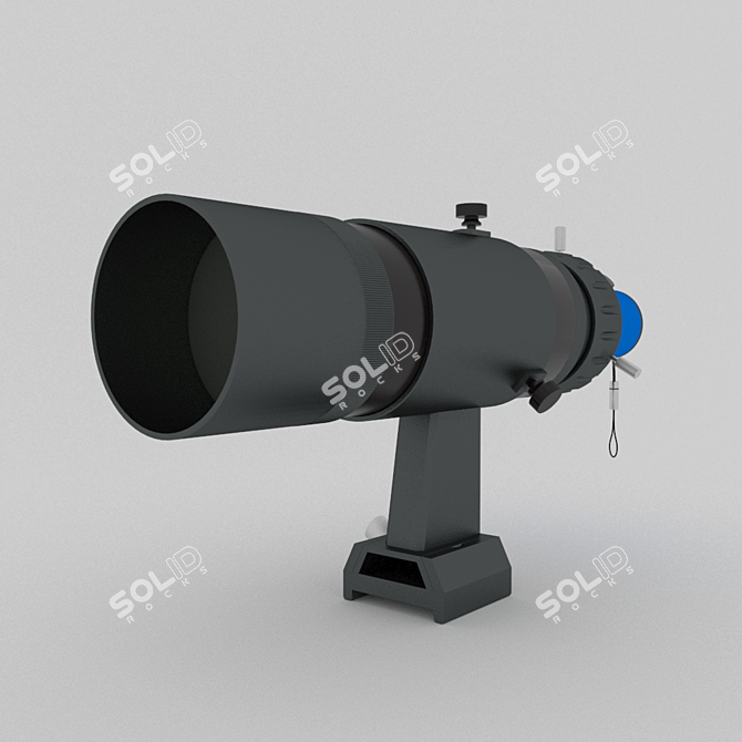 Compact CCD Guide Scope 3D model image 1