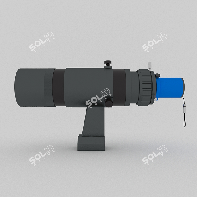 Compact CCD Guide Scope 3D model image 2