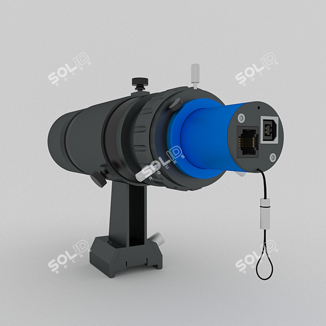 Compact CCD Guide Scope 3D model image 3