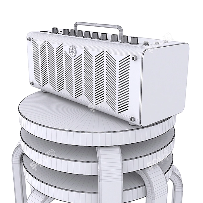Yamaha THR-10 Portable Guitar Amp 3D model image 3