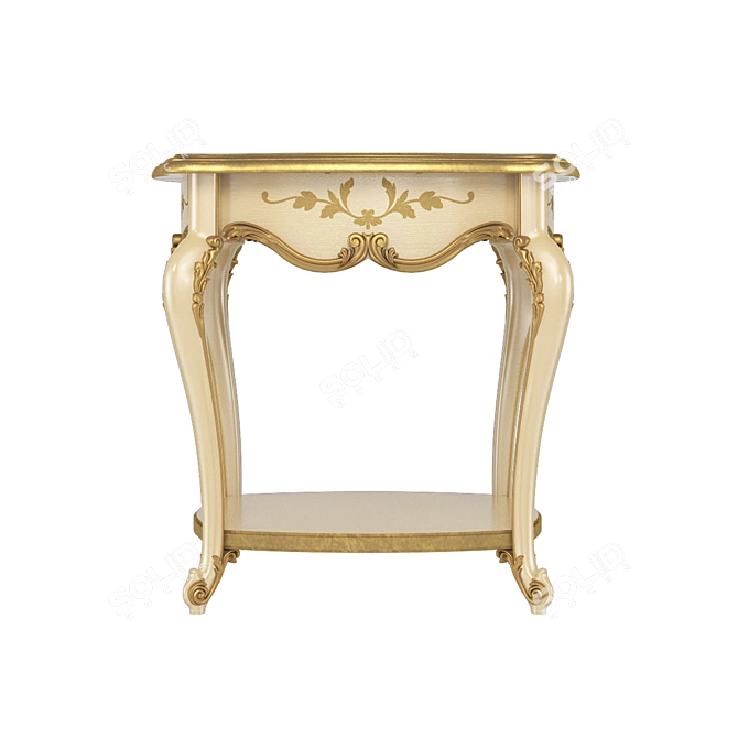 Elegant Frandiss Coffee Table 3D model image 1