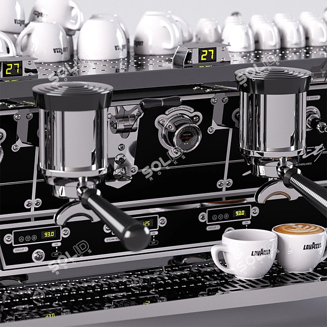 Spirit Tiplette: Exquisite Dutch Espresso Excellence 3D model image 2