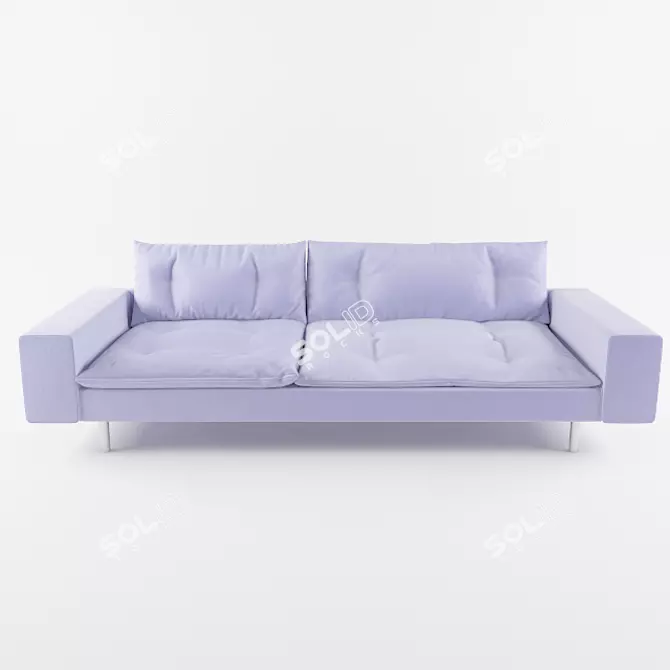 Contemporary Bonaldo Avarit Sofa 3D model image 1