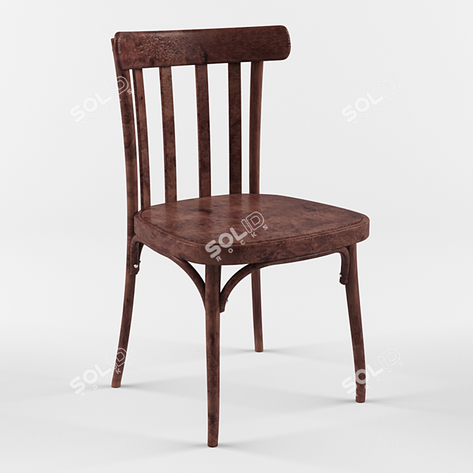 Cozy Ergonomic Chair 3D model image 1