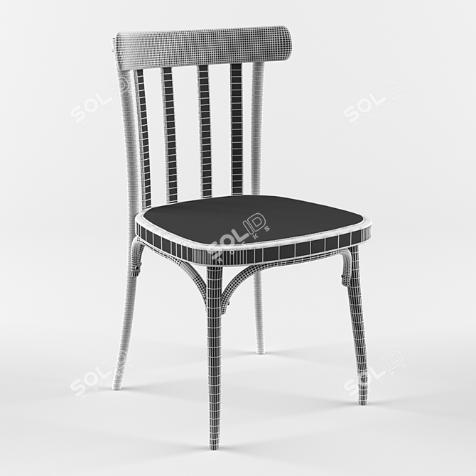 Cozy Ergonomic Chair 3D model image 3