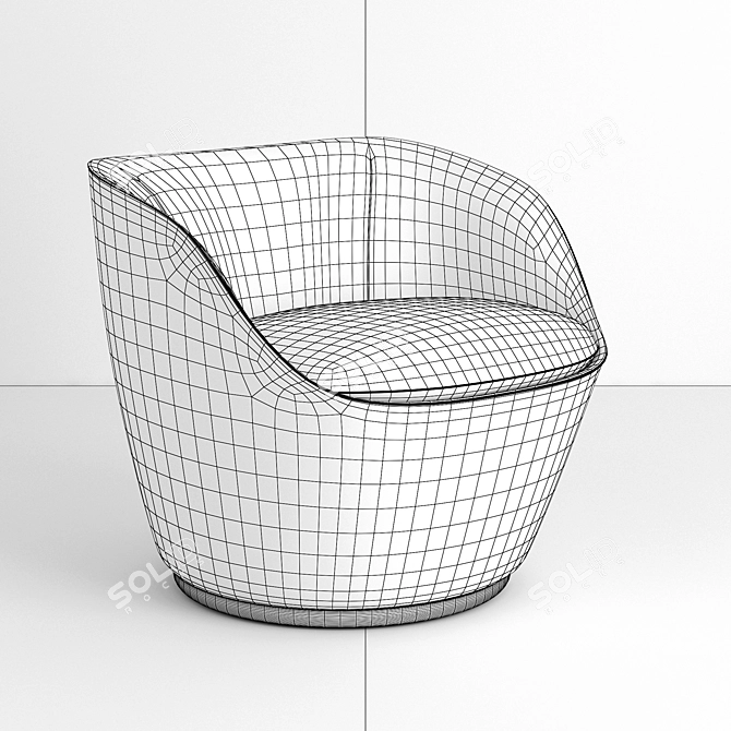 Contemporary Chic: Casa Mania Radar 3D model image 2