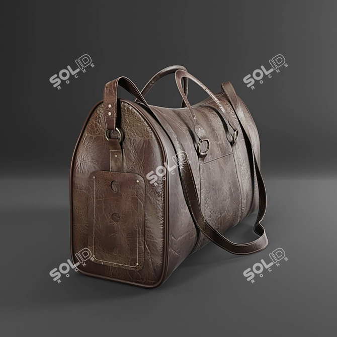 Skin Bag 2016-2014: Stylish Business Bag 3D model image 2