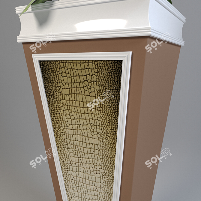 Corona Kashpo Tycoon: Elegant and Green 3D model image 3