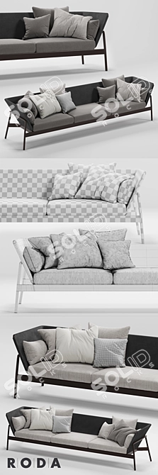 Roda Piper: Polys 224 328, Quads Only 3D model image 3