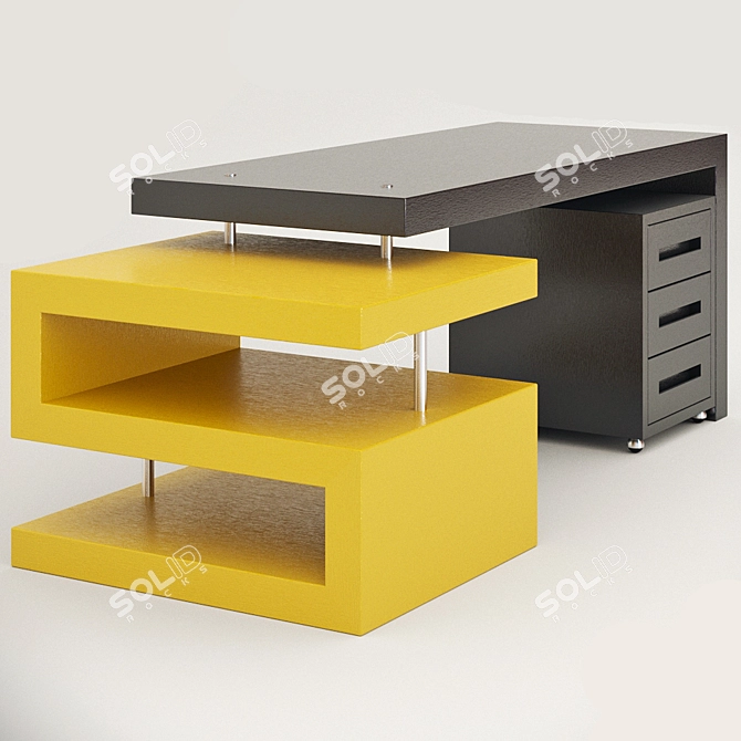  Limbi - Stylish and Functional Table 3D model image 2