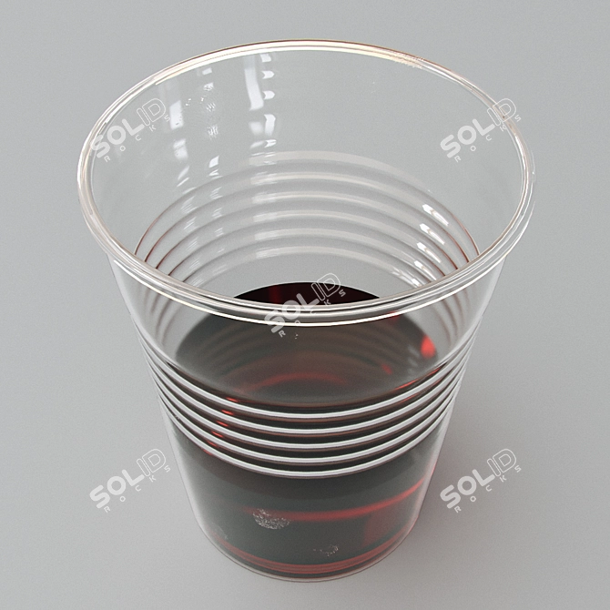 Sip of Serenity: A Perfect Cup 3D model image 2