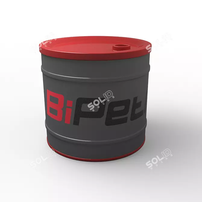 Speed Racer Oil Barrel Bedside Table 3D model image 1