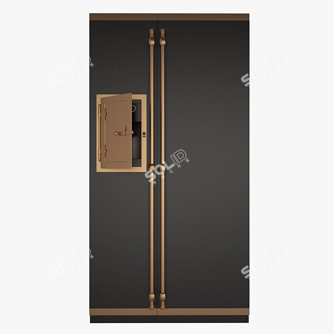 Revitalize Your Kitchen with the Restart Fridge 3D model image 1