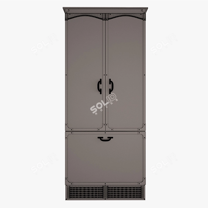 Revive Your Kitchen: Restart Fridge FRR026 3D model image 2