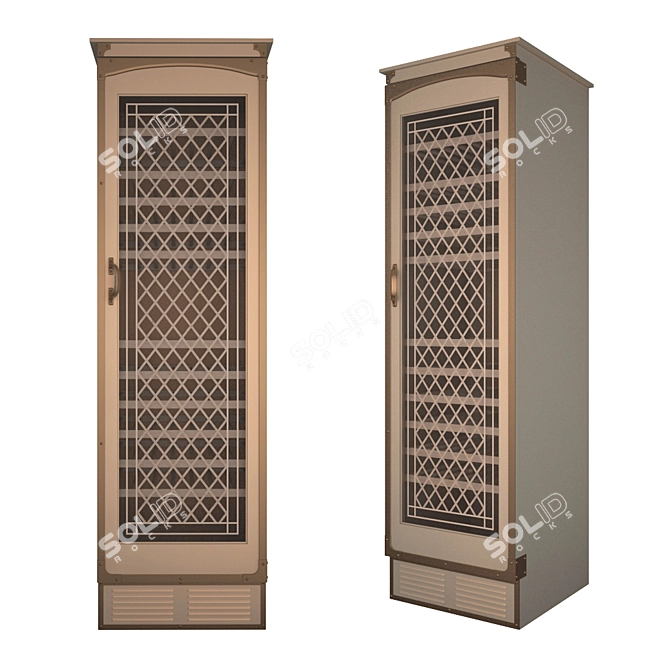 Revive Your Refrigerator with Restart Fridge KNT003 3D model image 1