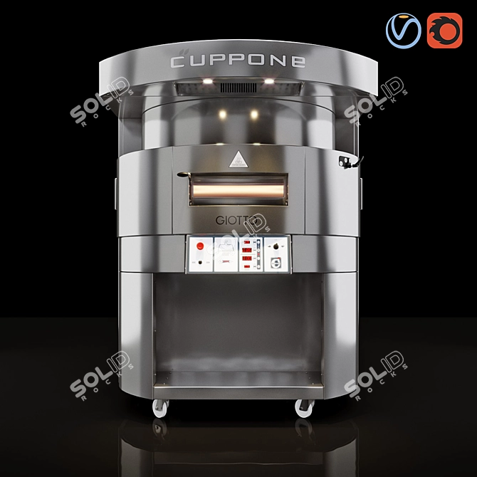 Cuppone GIOTTO Pizza Oven 3D model image 1