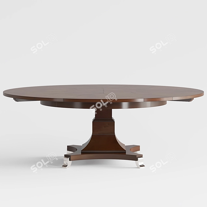 Century Metro Luxe Radial Dining 3D model image 2