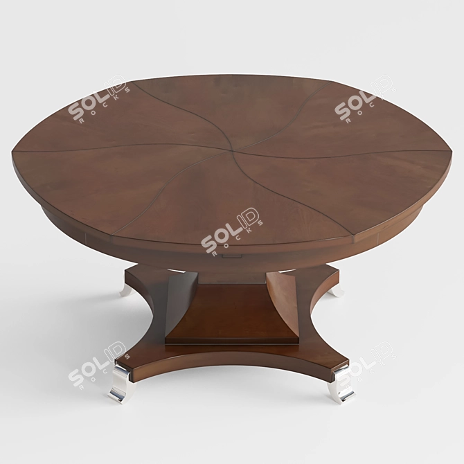 Century Metro Luxe Radial Dining 3D model image 3