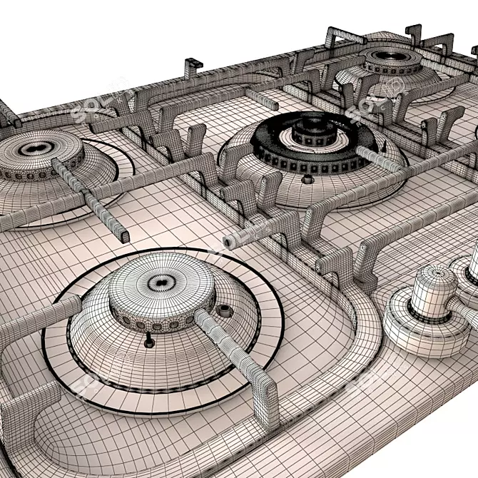 Revive Your Kitchen with Restart Hob 3D model image 3