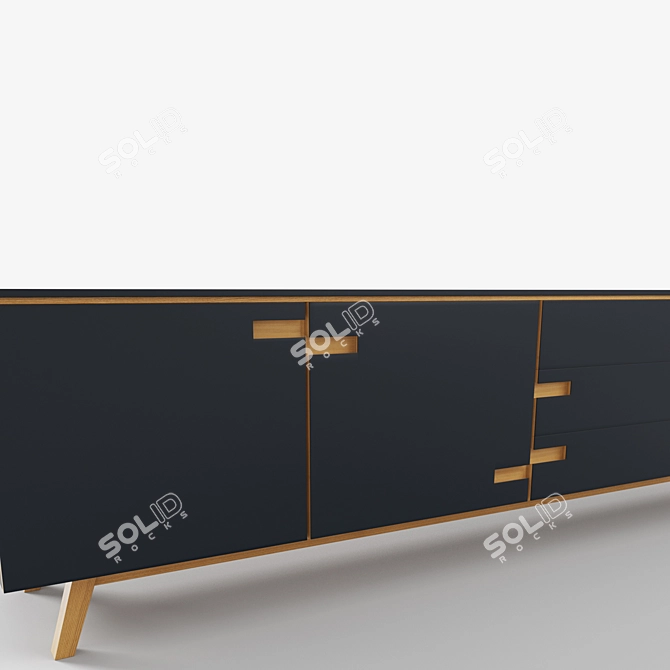 Title: Modern Chest of Drawers - specimen.by 3D model image 2