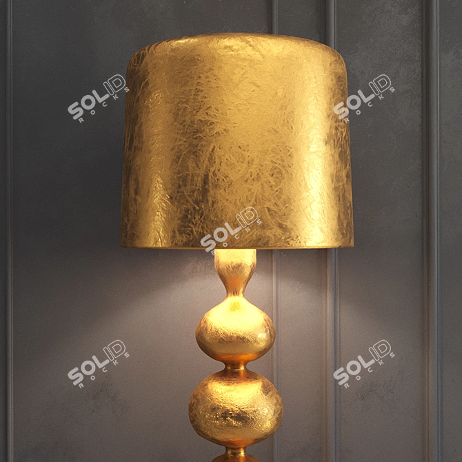 Elegant Masiero EVA Floor Lamp 3D model image 2