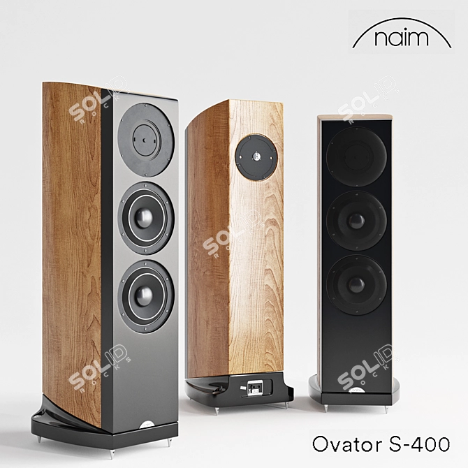 Immersive Audio Experience: Naim Ovator S400 3D model image 1