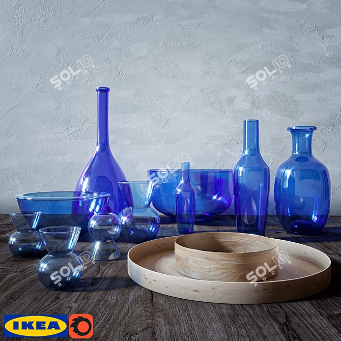 Craftsmanship Collection: IKEA STOCKHOLM Tableware No.1 3D model image 1