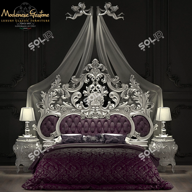 Modenese Gastone: Italian Elegance in Furniture 3D model image 1