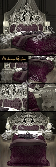 Modenese Gastone: Italian Elegance in Furniture 3D model image 2