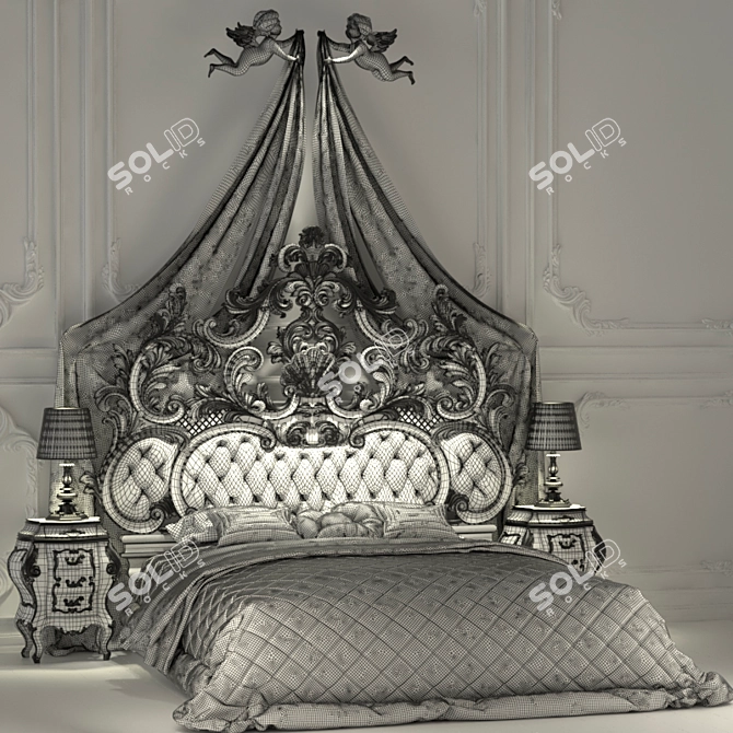 Modenese Gastone: Italian Elegance in Furniture 3D model image 3