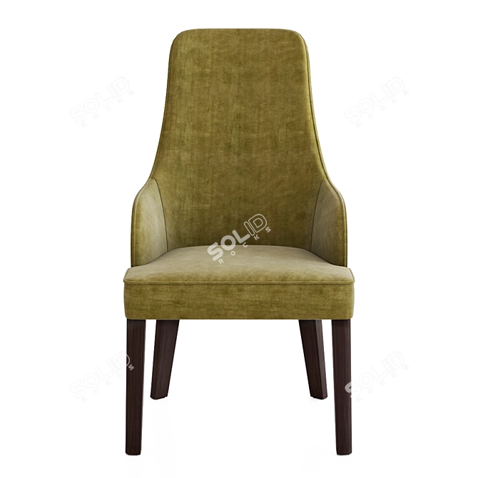 Elegant Casamilano Diana Chair 3D model image 3