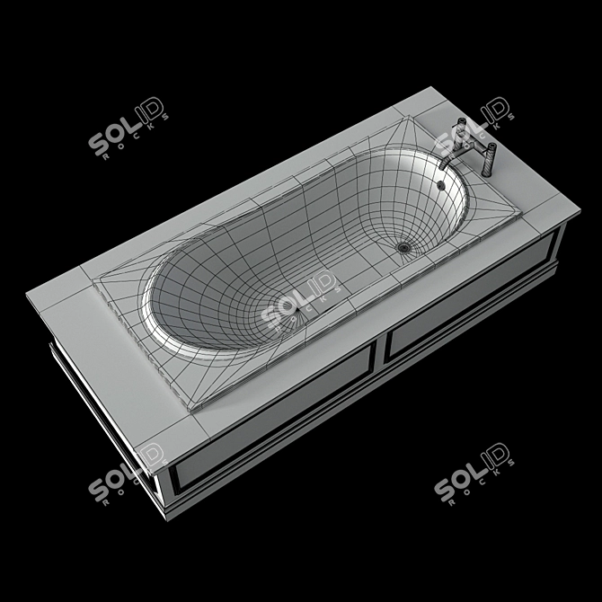 RAK Ceramics Bath: 1705 x 800mm 3D model image 2