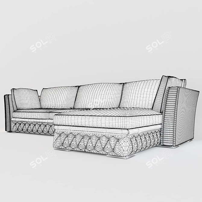 JULIET Essepi Romance Sofa 3D model image 3