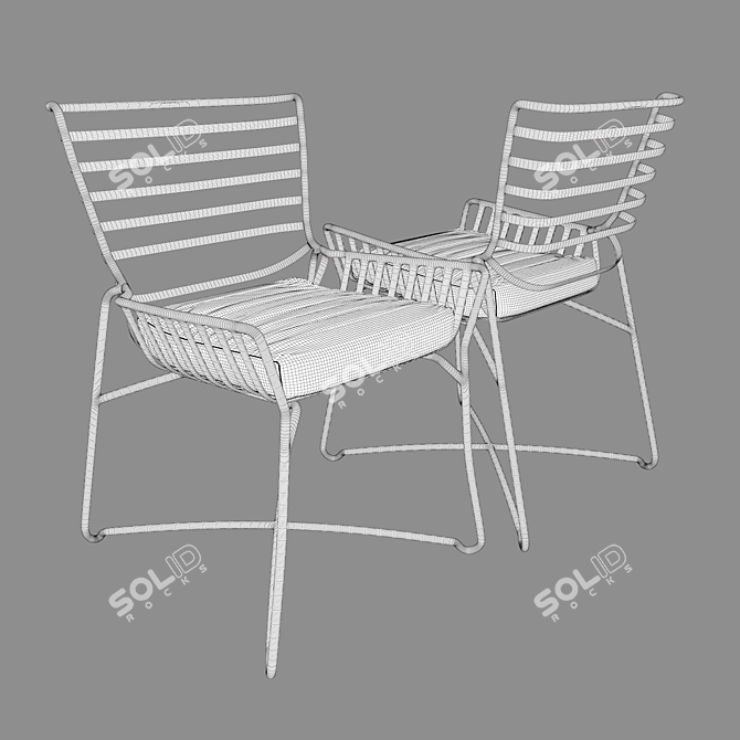 Hamptons Graphics Outdoor Furniture 3D model image 2
