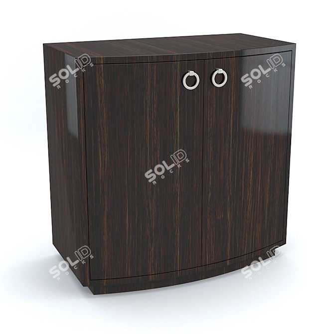 Davidson Clarendon Side Cabinet (AD475) 3D model image 1