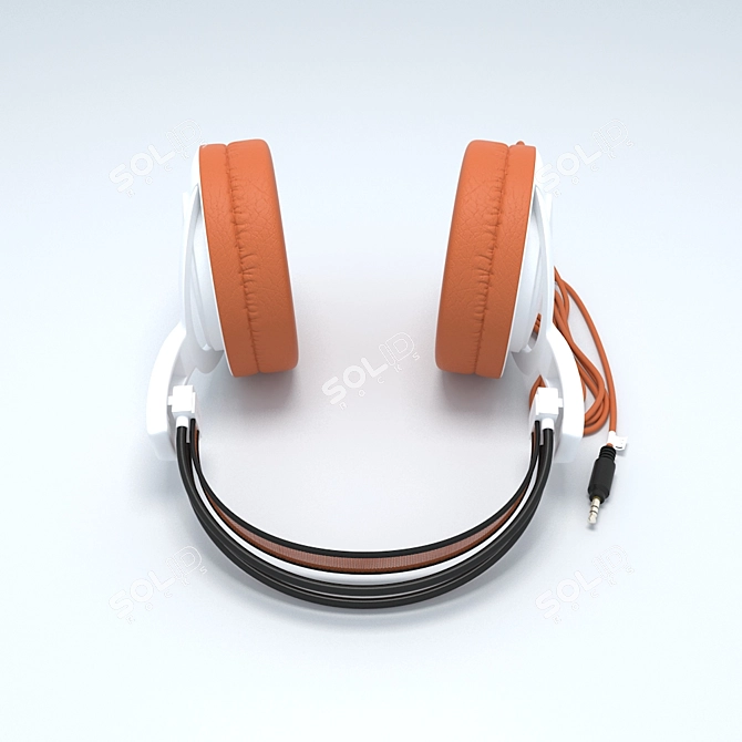 Immersive Sound Experience: KOSS UR20 Headphones 3D model image 2