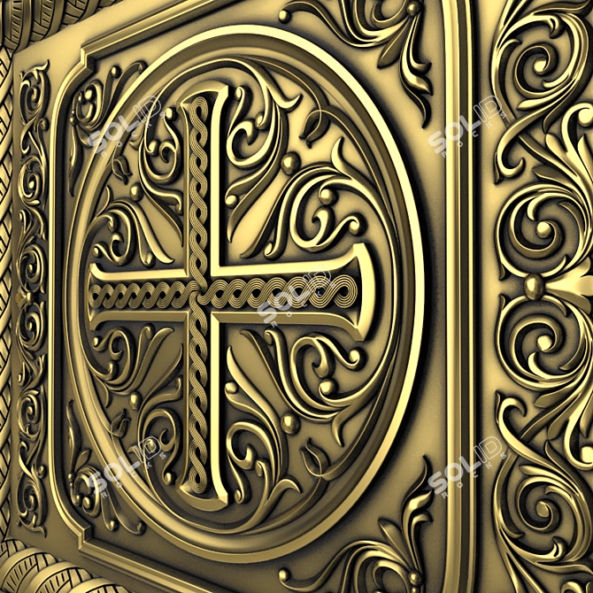 Precision CNC Church Pan Kyoto 3D model image 2