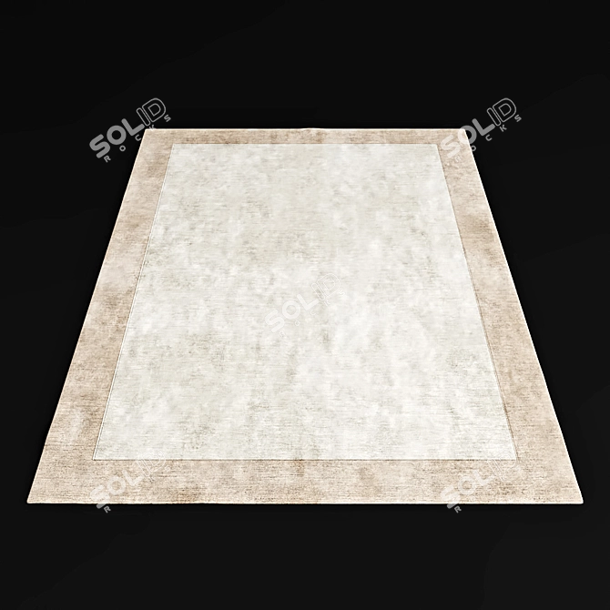 Luxury Eichholtz Jenning Rug 3D model image 1