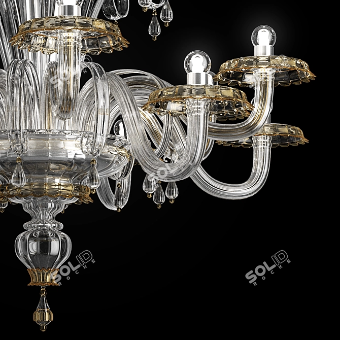 Elegant Barovier&Toso Lighting 3D model image 2