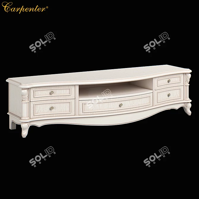 Carpenter Wall Unit A (1860x550x460) 3D model image 1