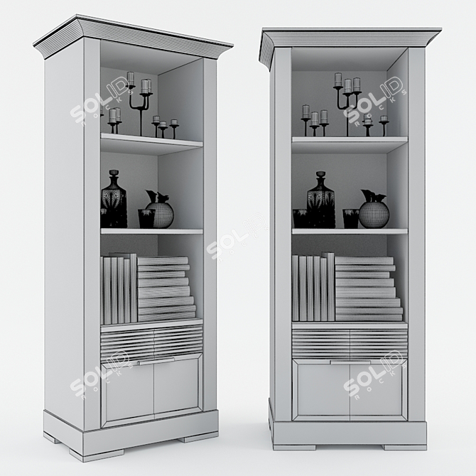 Selva Luna Bookcase 3D model image 2