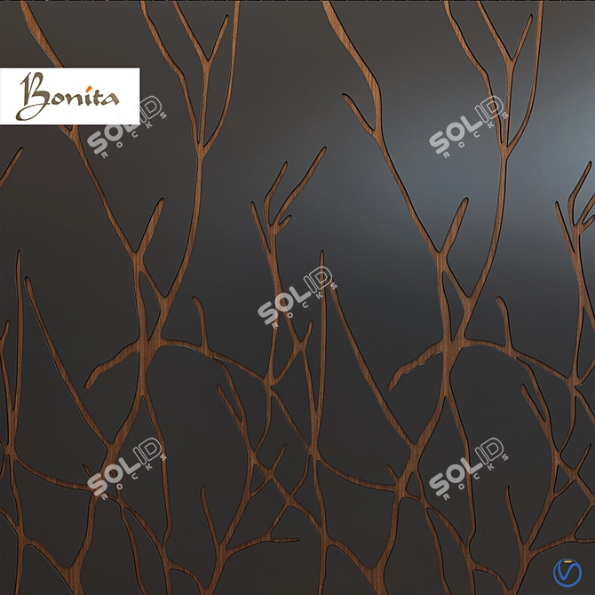 Elegant Invierno 3D Panel (0034) 3D model image 1