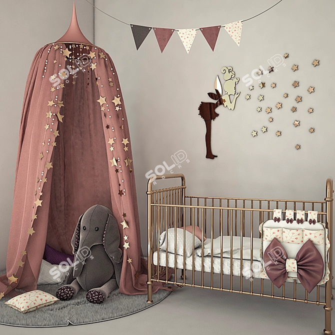 Nursery Room Set 3D model image 1