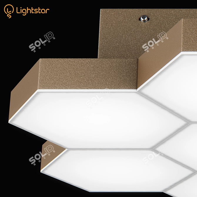 Favo Lightstar LED Ceiling Chandelier 3D model image 2