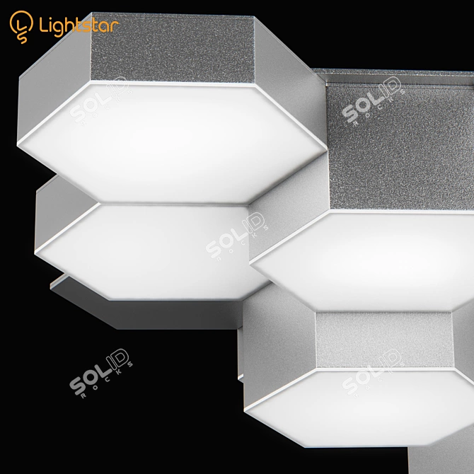 Favo Lightstar Ceiling Chandelier 3D model image 2