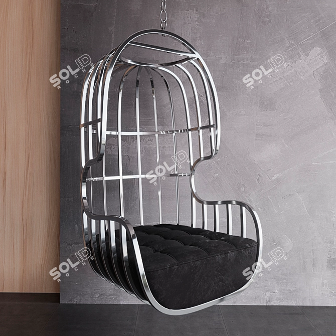 Elegant Eichholtz Swing Chair 3D model image 1