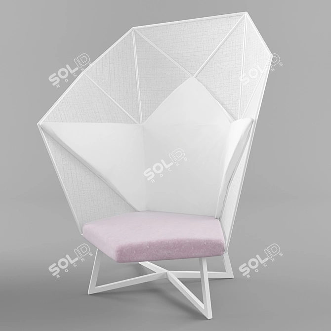 Elevate Your Space with Brilliant Chair 3D model image 1